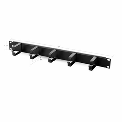 1u Rack Mount Cable Manager For 19 Inch Rack