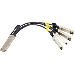 200gbase-sr4 200g Qsfp56 To 4 X Sfp56 Breakout Twinax Copper Dac Cable (direct Attached Cable)