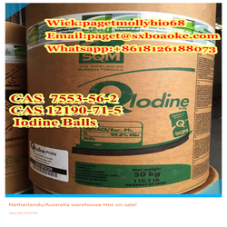 Pure Iodine Prilled Iodine Balls Iodine 99% CAS: 7553-56-2 