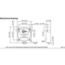 UHF Band 540 to 640MHz RF Drop in Isolators High Isolation 20dB