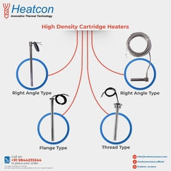 High Density Catridge Heaters from HEATCON SENSORS PVT. LTD.