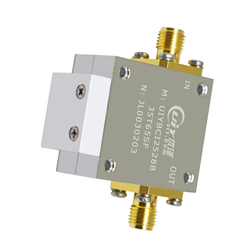 S C Band 3.5 to 6.5 GHz RF Broadband Coaxial Isolators