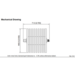 Fixed Attenuators High Frequency DC to 12.4GHz RF Coaxial Attenuators