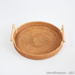 Rattan Tray, Wicker Storage Tray, Woven Serving Tray from HANDIPASSION., JSC - HANDICRAFT MANUFACTURER