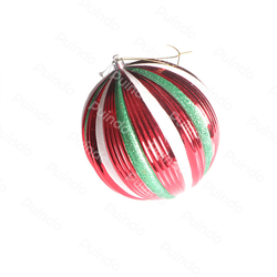 Puindo Customized Colorful Christmas Tree Decorations Ball A1 Plastic Hanging Ball
