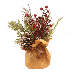 Puindo Wholesale Christmas Bonsai Ornament with Pi ...