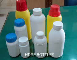 HDPE BOTTLES for Pharmaceuticals, Agrochemicals, Edible Oil and Lubricants