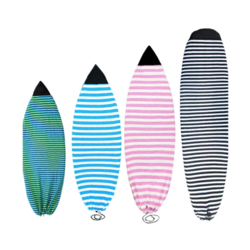 600D Polyester Silver Color Maximum Protection Short Board Longboard Surfing Stretch Surfboard Bag Cover