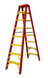 Fibre Glass Ladders Double Sided from ADAMS TOOL HOUSE