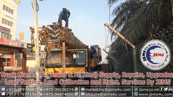 Truck Crane Supply, Repairs, Upgrades Company in Bahrain. 