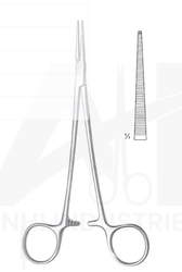 Halsted-Mosquito Artery Forceps, Str, 1X2 Teeth, 21cm
