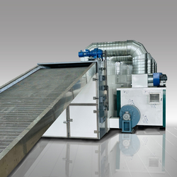 Multifunctional Mesh Belt Dryer With 5 Layers, 2.2m In Width And 12m In Total Length