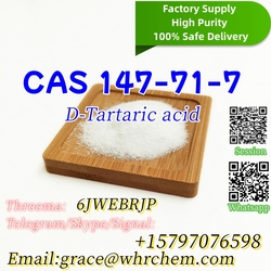 CAS 147-71-7 D-Tartaric acid 100% Safe Delivery/High Purity