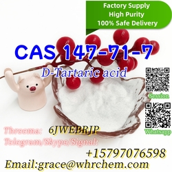 CAS 147-71-7 D-Tartaric acid 100% Safe Delivery/High Purity