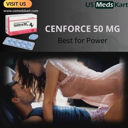 Cenforce 50 mg tablet helps to maintain a firm erection