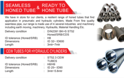 HONED TUBES