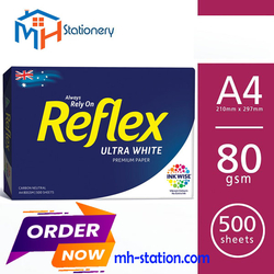 Reflex copy paper A4 80 gsm bulk sell
