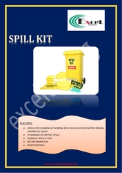 CHEMICAL SPILL KIT IN WHEELIE BIN SUPPLIER IN ABUDHABI,UAE