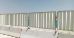 Construction Site Barrier Dubai-UAE from HAMMAD ARSHAD GENERAL TRADING LLC