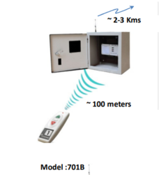 Remote trigger transmitter, FBX701B+FBX521 from FORBIX SEMICON TECHNOLOGIES PVT LTD