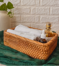 RATTAN STORAGE TRAY   SUPPLIER IN ABUDHABI from EXCEL TRADING LLC (OPC)