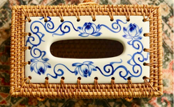  CERAMIC RATTAN TISSUE BOX   SUPPLIER IN ABUDHABI