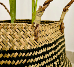 FOLDABLE DESIGNED SEAGRASS BASKETS COMBO IN TWO SIZES  SUPPLIER IN ABUDHABI