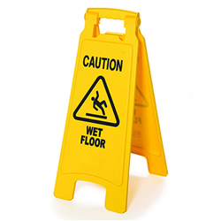 WET FLOOR CAUTION BOARD