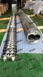 Parallel twin screw barrel manufacturer China for PVC pipe products