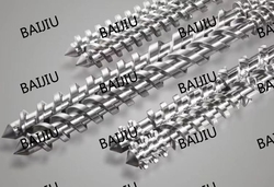 Parallel twin screw barrel manufacturer China for PVC profile and PVC pipe from BAIJIU MACHINERY EQUIPMENT CO., LTD