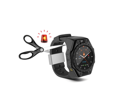 Prisoner Psychosis Alzheimer's Disease GPS Watch,anti Dismantle Watch Use Qualcomm Chip from  SHENZHEN QIYUE TECHNOLOGY CO., LTD.