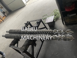 80/156 conical twin barrel screw is widely used in PVC foam sheet