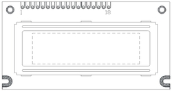 Monochrome LCM Graphic Type PLG1203BW