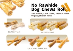 No Rawhide Dog Chews from DOGGYCHEWS INTERNATIONAL CO., LTD