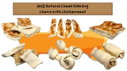 Basted Flavors Rawhide Chews