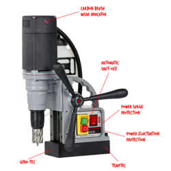 Magnetic drilling machine ø30 220V, ECO.30S+ 220V from EUROBOOR