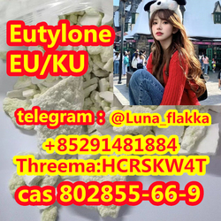 high quality Eutylone/EU/KU cas 802855-66-9 cas 17764-18-0 in stock from LUNA