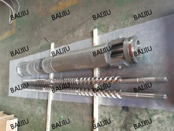 Professional Manufacturer Parallel Twin Screw Barrel for Recycled Plastic Pelletizing Extruder from BAIJIU MACHINERY EQUIPMENT CO., LTD