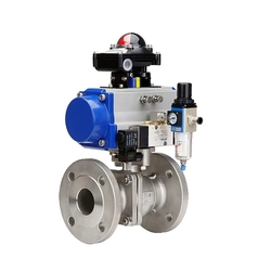 Pneumatic ball valves are available at Morgan Ingland FZ LLC, known for providing high-quality products in their range.