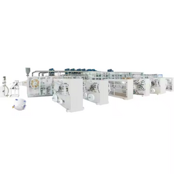 Welldone Hot Sale T Shape Full Servo Automatic Baby Diaper Machine