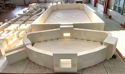 fused AZS block from SINO-INNER MONGOLIA EASUN REFRACTORY CO.,LTD