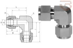 Bulkhead Union Elbow from RENAISSANCE FITTINGS AND PIPING INC