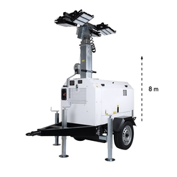  The GenSet LT 10000 K Lighting Tower, equipped with a powerful 9 kW generator, is available exclusively at Morgan Arabia Trading Co., ensuring reliable performance for all your lighting needs.