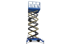 Enhance your lifting capabilities with the Semi-Electric Scissor Lift SBE900, available at Morgan Arabia Trading Co. Featuring a load capacity of 500 kg and a lifting height range of 1,665 to 9,000 mm, equipped with SolidHub technology for superior pe from MORGAN ARABIA TRADING CO 