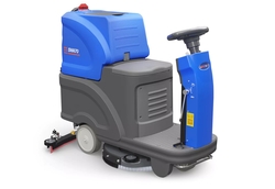 Achieve exceptional cleaning efficiency with the Ride-on Scrubber Dryer SWA70-1, available at Morgan Arabia Trading Co. Featuring a 570 mm brush diameter, 3,300 m²/h coverage, and a wipe kit for enhanced performance.