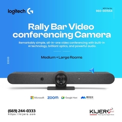 Logitech Rally Bar All-in-One Video Bar (Graphite, TAA Compliant)