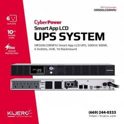 CyberPower OR500LCDRM1U Smart App LCD UPS