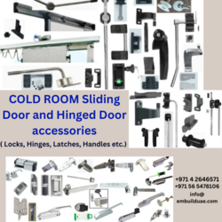 Cold room Sliding door and Hinged doors accessories