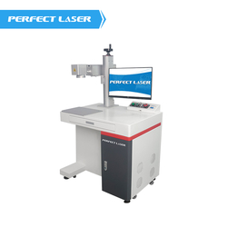 PEDB-400D 20w Floor type Metal fiber laser engraver with computer and table from PERFECT LASER (WUHAN) CO., LTD