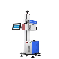 PEDB-600 30w online flying fiber laser coding Expire Date Wire number printing machine